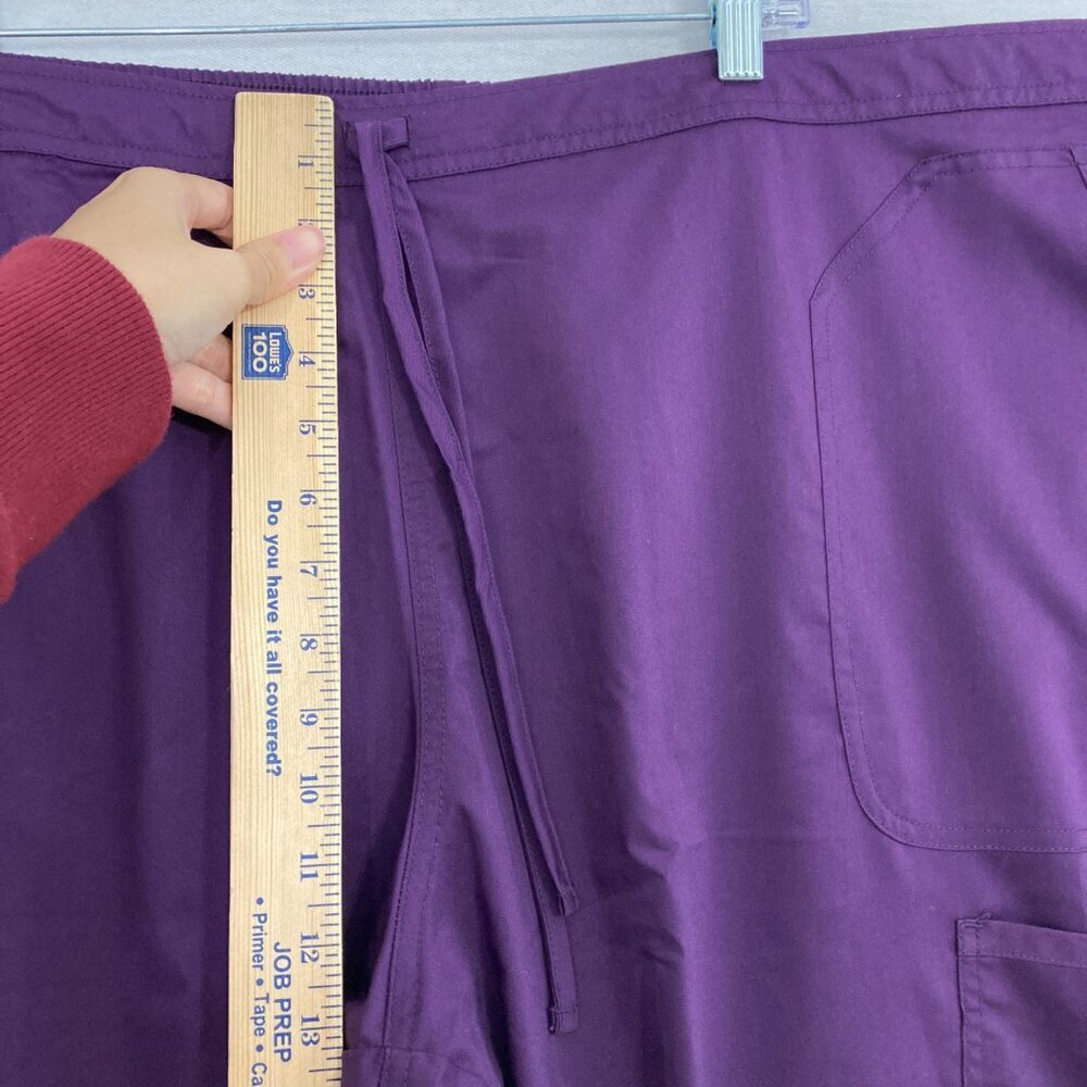 New Cherokee Purple Revolution Mid Rise Moderate Flare Pants 3XL - Picture 6 of 11
